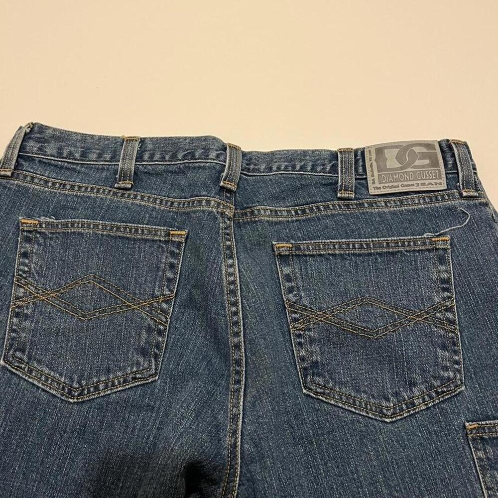 Diamond Gusset Men's Y2K Jeans Sized 40 x 29
